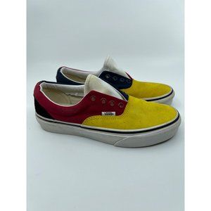 Vans Era OTW Rally Colorblock Skate Shoes Yellow Mens Size 5 Womens Size 6.5